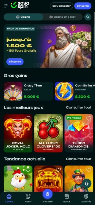 ouvrir l'application mobile