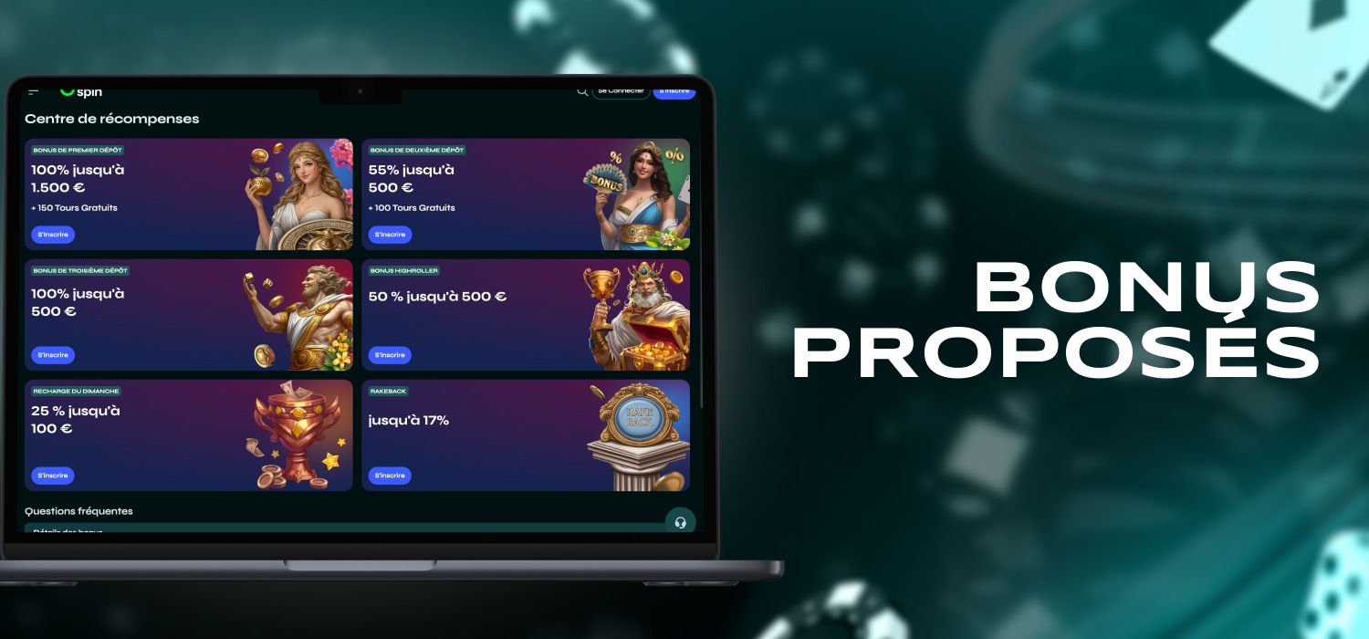 promotions pour les utilisateurs de Sava Spin